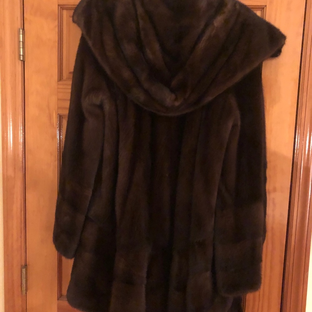 Women’s mink fur coat